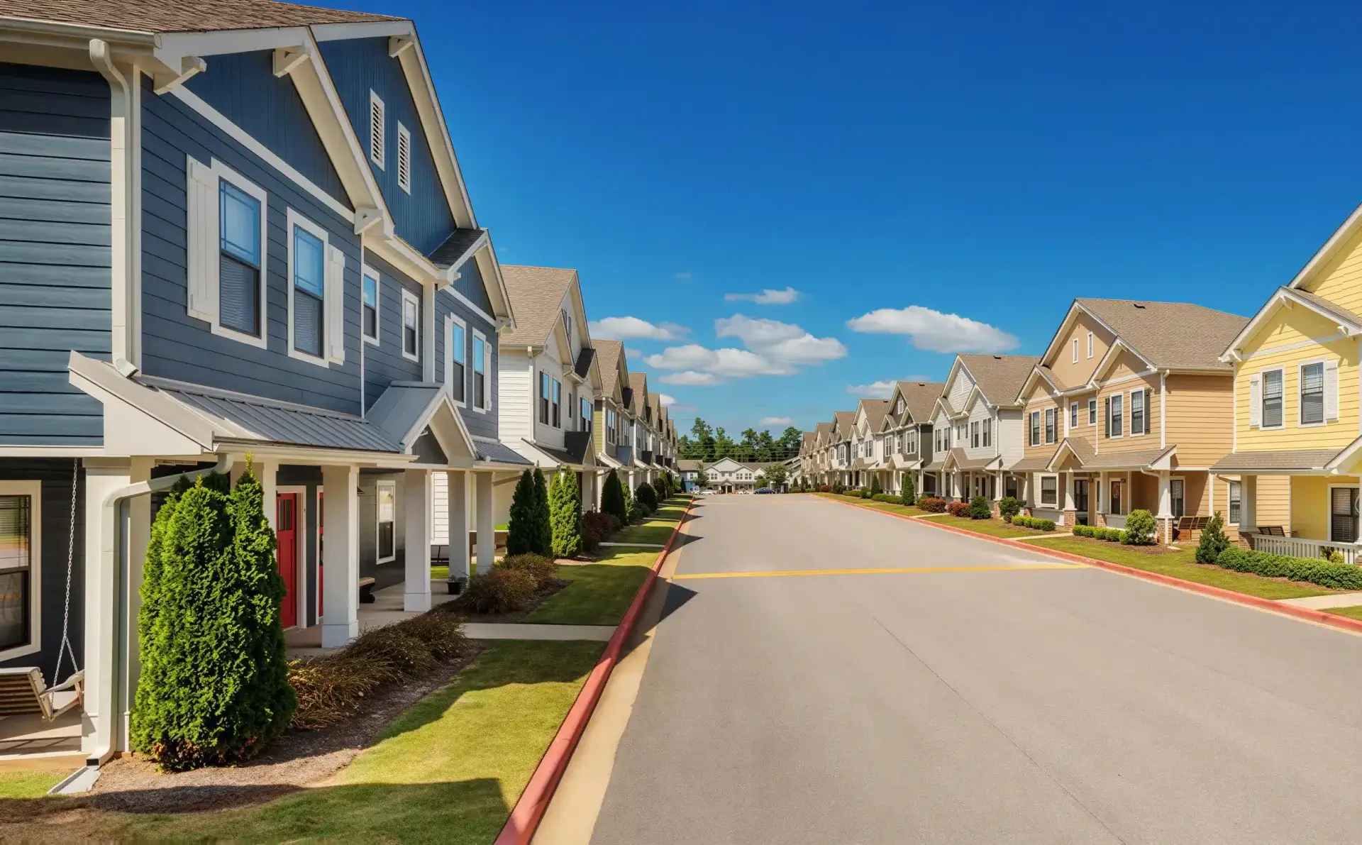 exterior community cottages collective auburn apartments exterior near auburn university au alabama 1