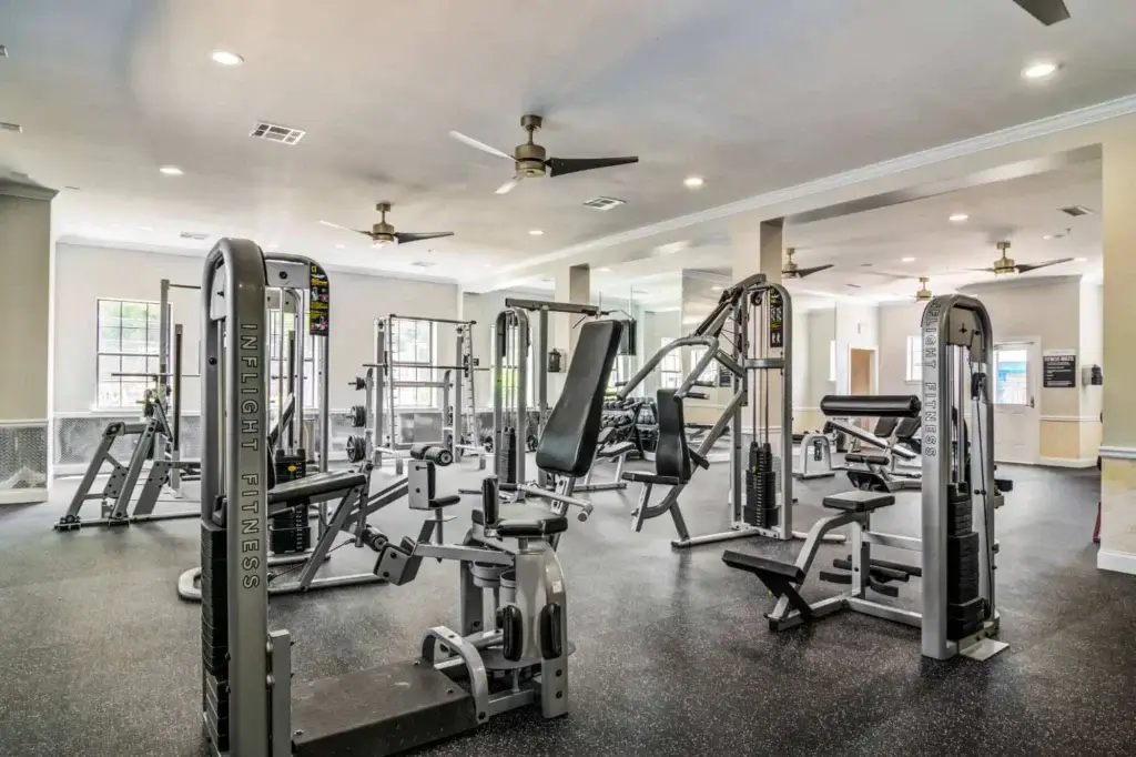 the collective at auburn luxury off campus cottage apartments near auburn university 24 hour fitness center 2